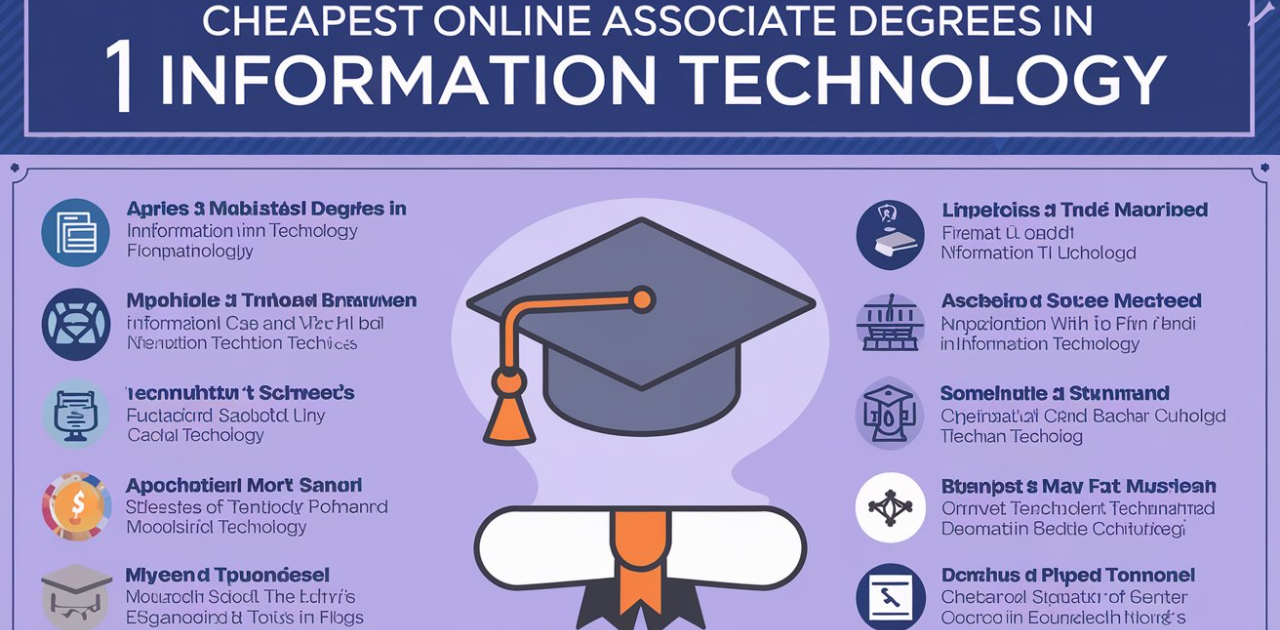 cheapest online associate degrees in information technology